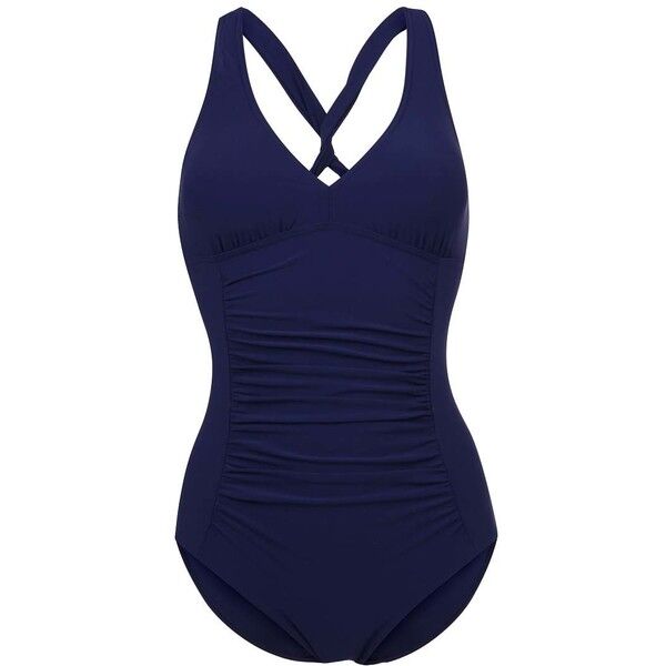 Zoggs TRINITY Kostium kąpielowy navy ZG141H01D