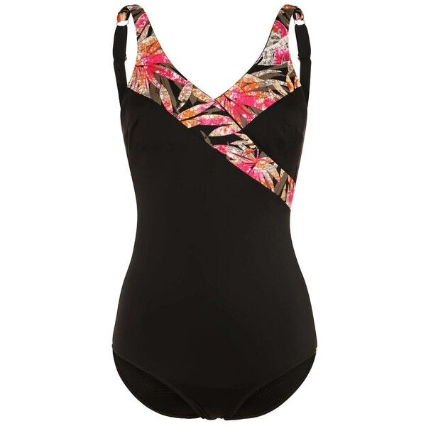 Triumph CULTURE LEAF Kostium kąpielowy black TR541H00A