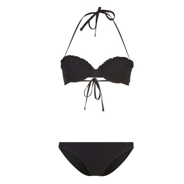 Topshop FLORIE Bikini black TP741H003