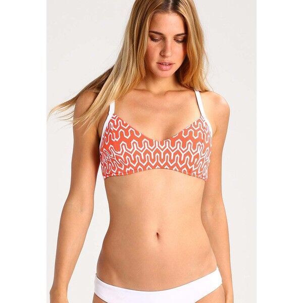 Seafolly OPTIC WAVE Góra od bikini sienna S1981D07M
