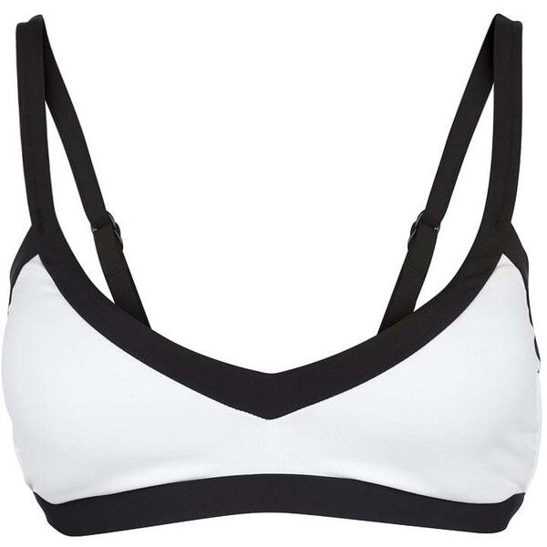 Seafolly BLOCK PARTY Góra od bikini white S1941H06M