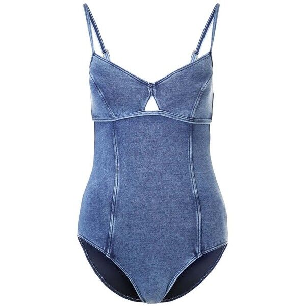 Seafolly DEJA BLUE Kostium kąpielowy denim S1941H06G