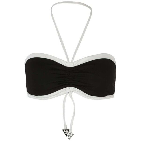 Seafolly BLOCK PARTY Góra od bikini black S1941H02M