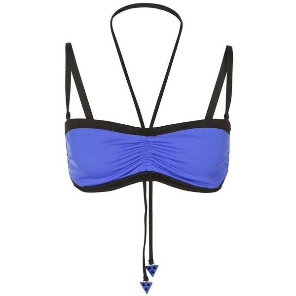 Seafolly BLOCK PARTY Góra od bikini blue ray S1941H02M