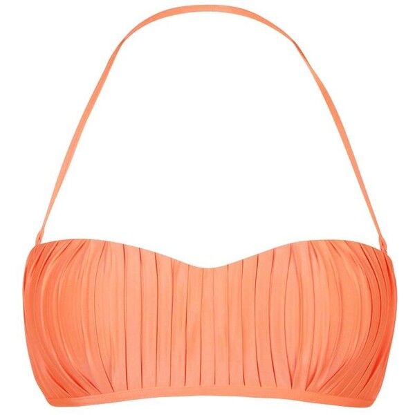 Seafolly KIARA Góra od bikini nectarine S1941H007