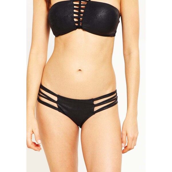 PilyQ IBIZA Dół od bikini onyx PQ281D00I