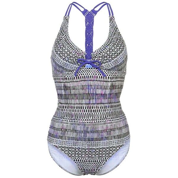 PrAna INEZ Kostium kąpielowy black driftwood PF641H00E
