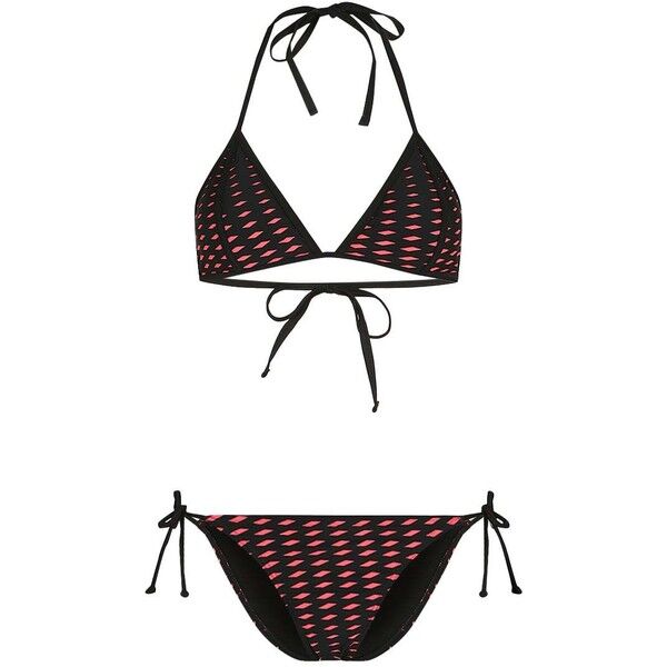 Only Play ONPGENNA Bikini black/hot pink NL241H00D