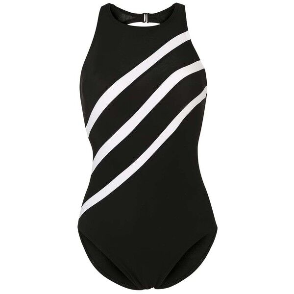 Miraclesuit TRIPLE PLAY Kostium kąpielowy black/white MR541H00M