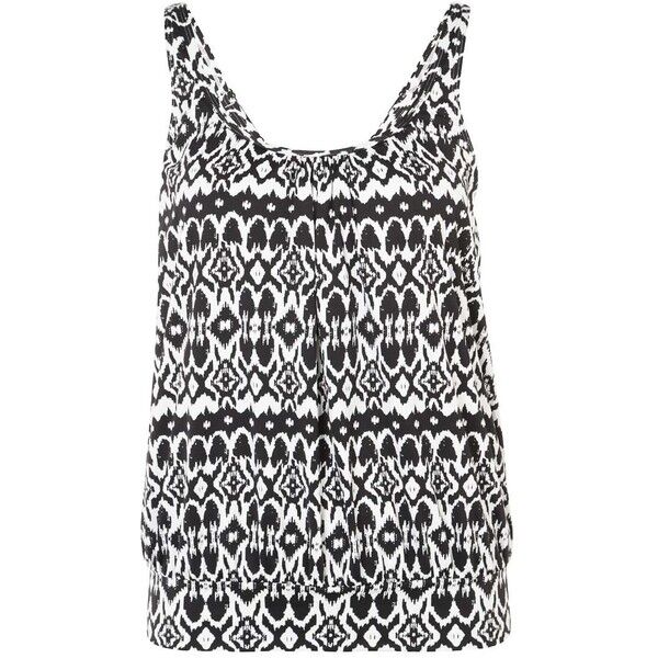 LASCANA Góra od bikini black print L8341H01R