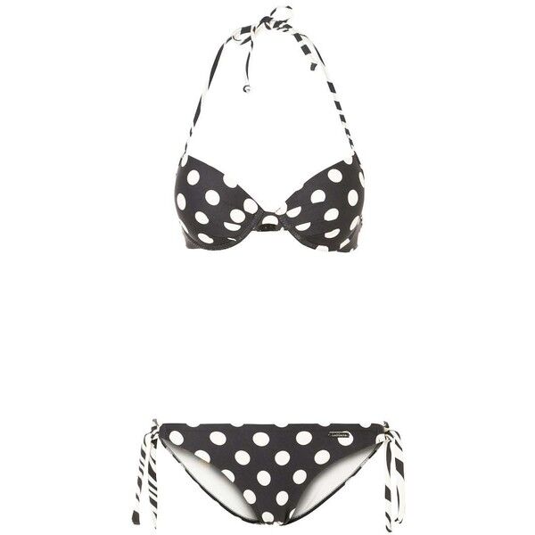 LASCANA PARIS Bikini black/creme L8341H018