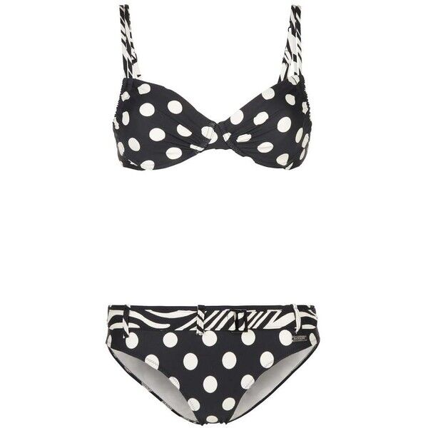 LASCANA PARIS Bikini black/creme L8341H017