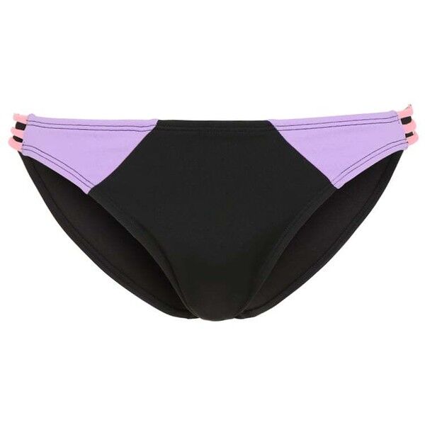 Hunkemöller MEMPHIS Dół od bikini black/lilac HM141H05C