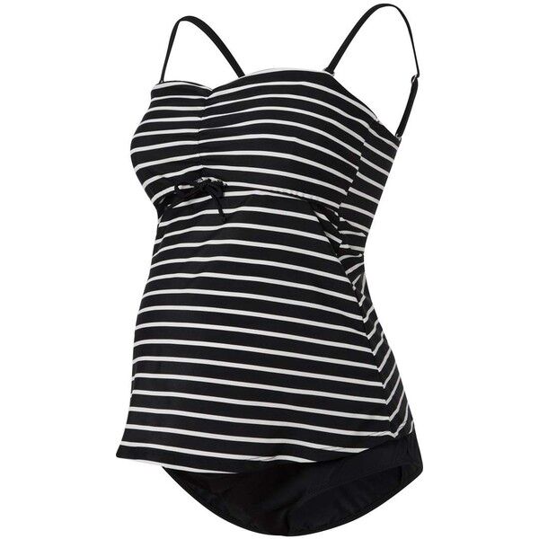 Boob FAST FOOD Kostium kąpielowy stripe black/offwhite BX389C001