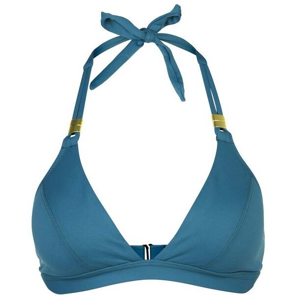 Cyell Góra od bikini beach essential darkgreen CY141H010