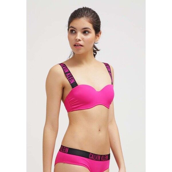 Calvin Klein Swimwear Góra od bikini merengue pink C1781D00D