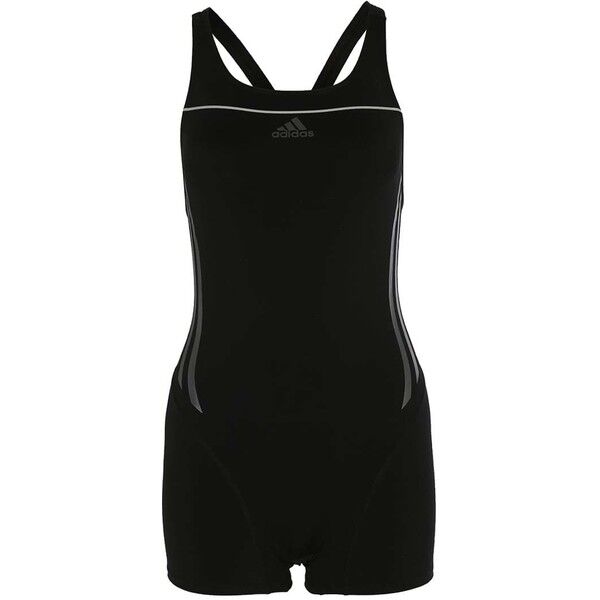 adidas Performance Kostium kąpielowy black/night metal AD541H03H