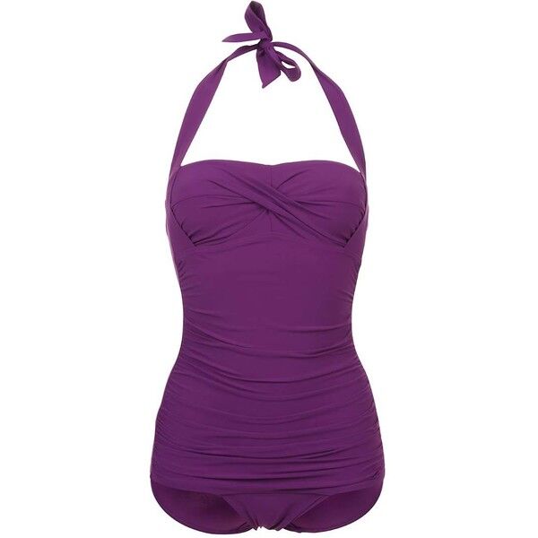 Speedo CRYSTALSUN Kostium kąpielowy purple 1SP41H01K