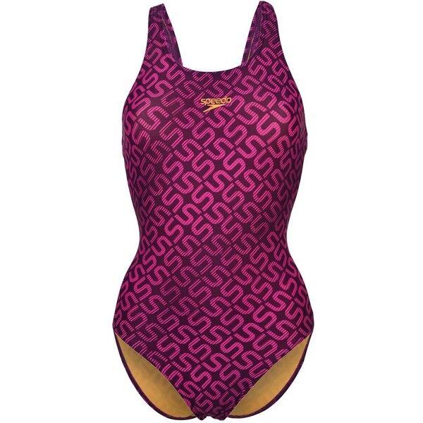 Speedo Kostium kąpielowy purple/pink 1SP41H01D