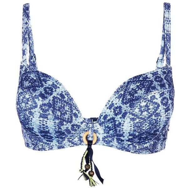 LingaDore INDIGO Góra od bikini blue denim 1LN41H00L