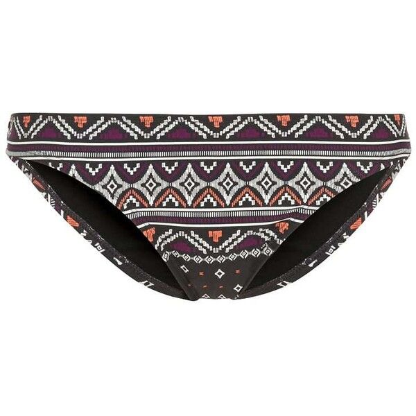 Roxy SURFER Dół od bikini gibsy border/coal RO541H050