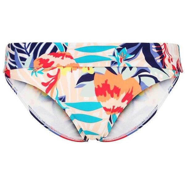 Roxy SCOOTER Dół od bikini canary islands flora/white RO541H04F