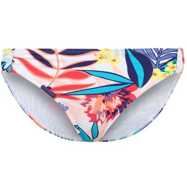 Roxy Dół od bikini canary islands flora/white RO541H04B