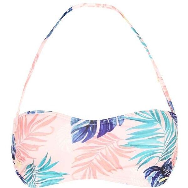 Roxy Góra od bikini beach palm/rose shadow RO541H03U