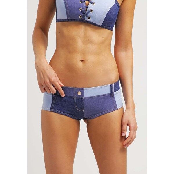Seafolly OUT OF THE BLUE Dół od bikini denim blue S1941H077
