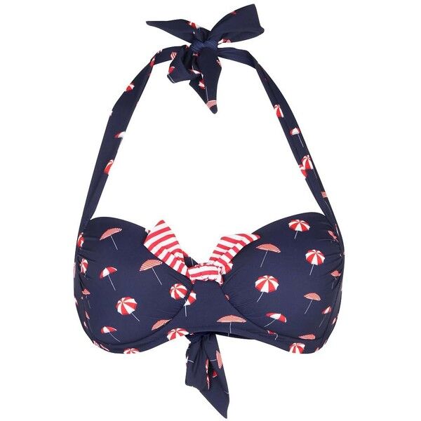 Seafolly RIVIERA Góra od bikini indigo S1941H06I