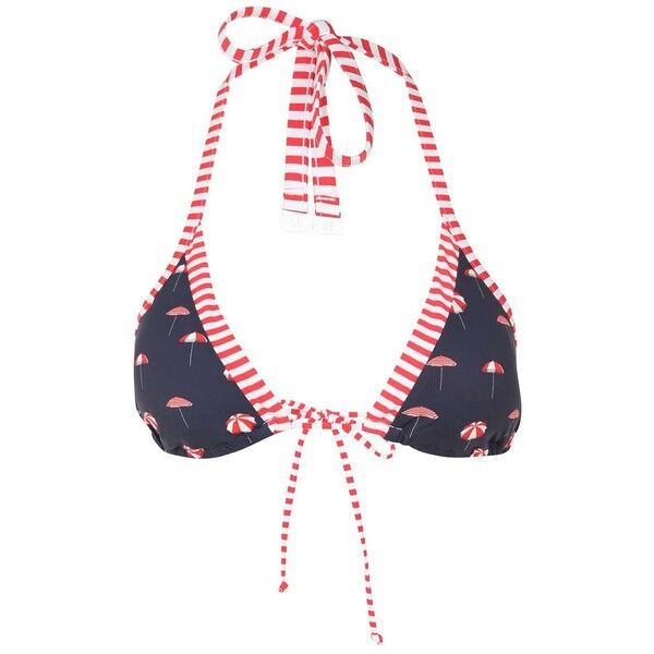 Seafolly RIVIERA SLIDE Góra od bikini indigo S1941H05E