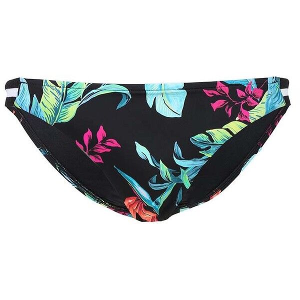 Seafolly JUNGLE OUT THERE Dół od bikini black S1941H059