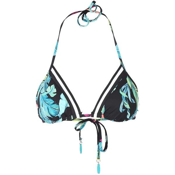 Seafolly JUNGLE OUT THERE Góra od bikini black S1941H054