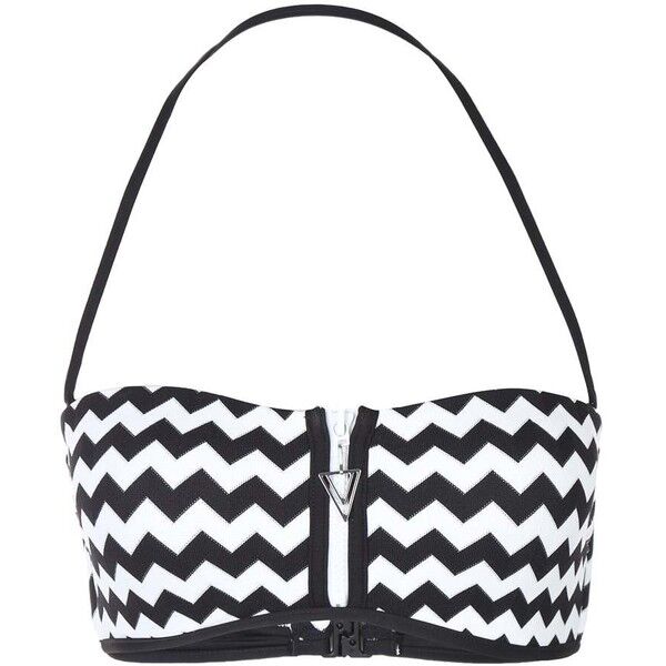 Seafolly Góra od bikini black/white S1941H050