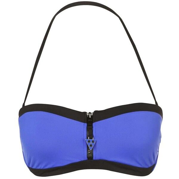 Seafolly BLOCK PARTY Góra od bikini blue ray S1941H04U