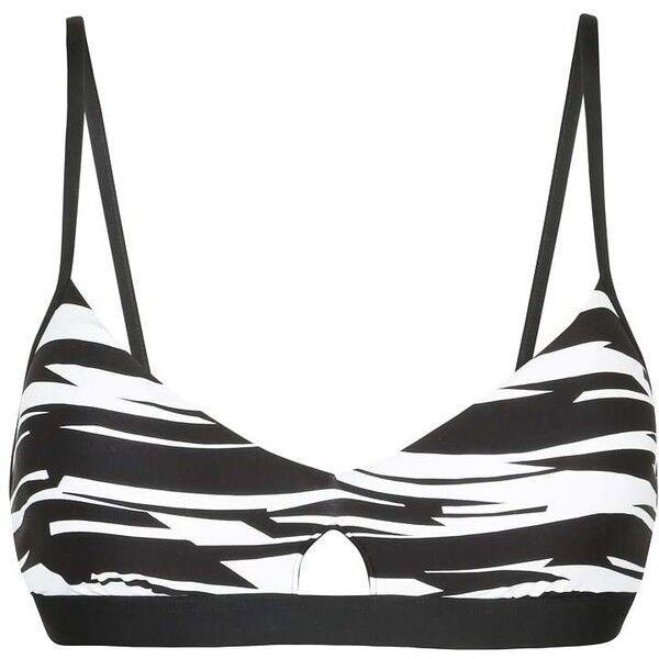 Seafolly FASTLANE Góra od bikini black/white S1941H04G