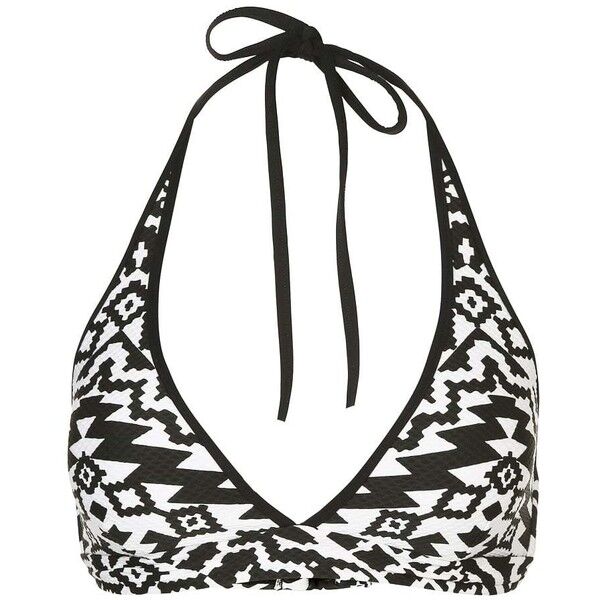 Seafolly KASBAH Góra od bikini black/white S1941H04E