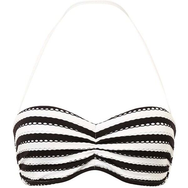 Seafolly Góra od bikini black/white S1941H04B