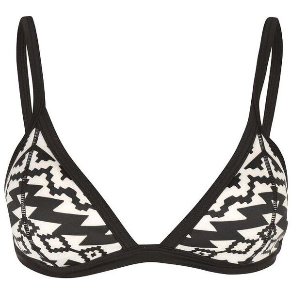 Seafolly KASBAH Góra od bikini black/white S1941H03H