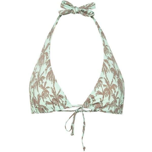 Beach Panties MARTINIQUE Góra od bikini palmtrees/green B2721L01W