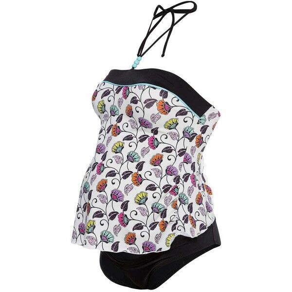Cache Coeur MIAMI Kostium kąpielowy multicolor CZ089C00D