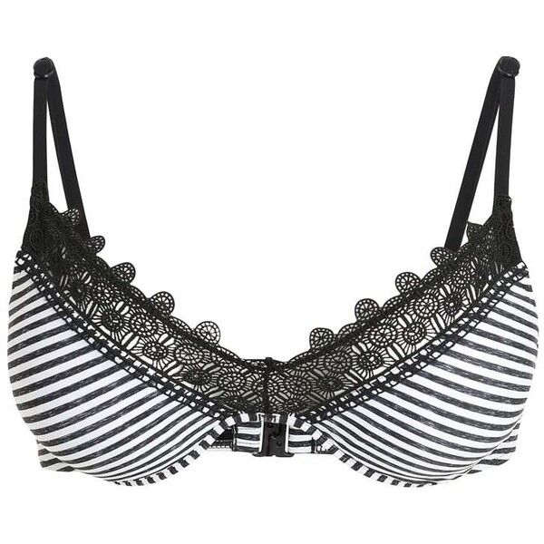 Seafolly RIVIERA Góra od bikini black marle S1981D0AN