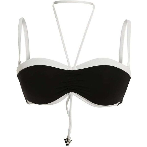 Seafolly BLOCK PARTY Góra od bikini black S1981D0AK