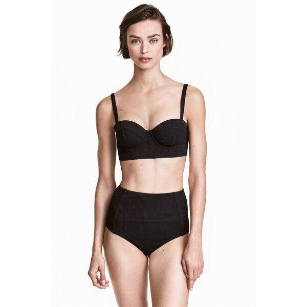 H&M Kostium bikini 0373609003 Czarny