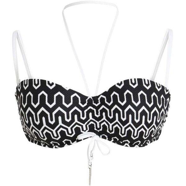 Seafolly OPTIC WAVE Góra od bikini black S1981D0AU