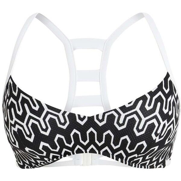 Seafolly OPTIC WAVE Góra od bikini black S1981D0AV