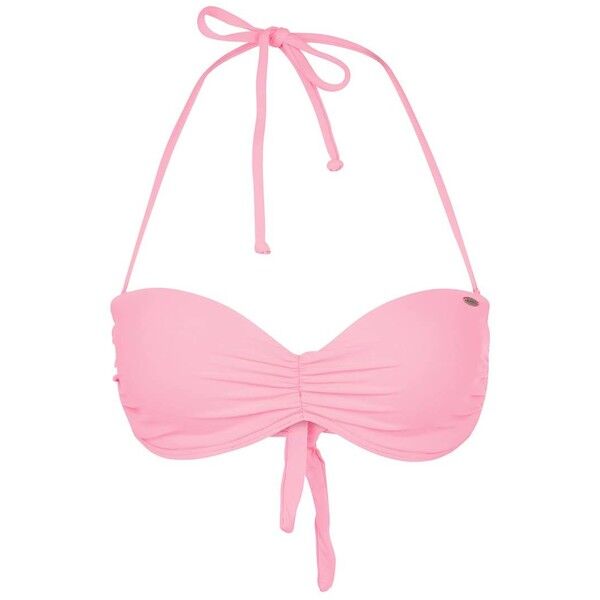 O'Neill SOLID Góra od bikini neon tangerine pink ON541H029
