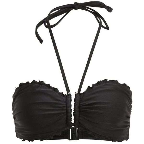 Seafolly Góra od bikini black S1981D0B7