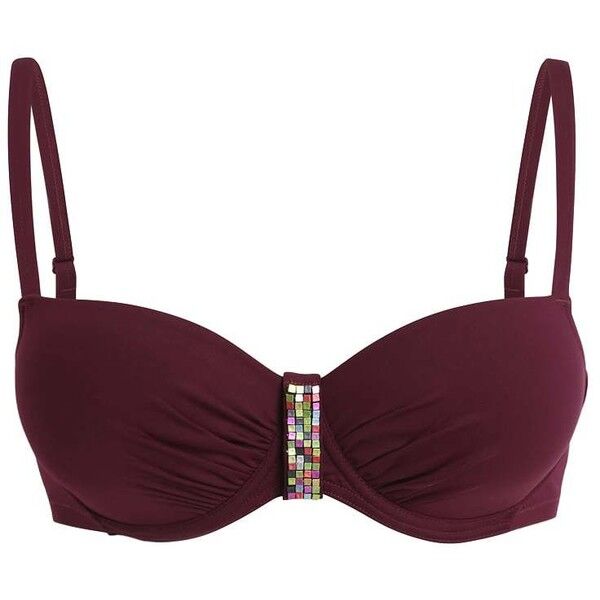 Cyell PLATINUM RUBY Góra od bikini platinum essential ruby CY181D01Z