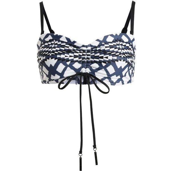 Seafolly MODERN TRIBE Góra od bikini bluesteel S1981D0B2